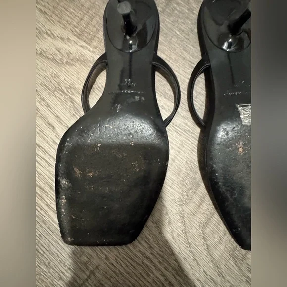 Alexander Wang Black Minimalist Sandals - Picture 7 of 11